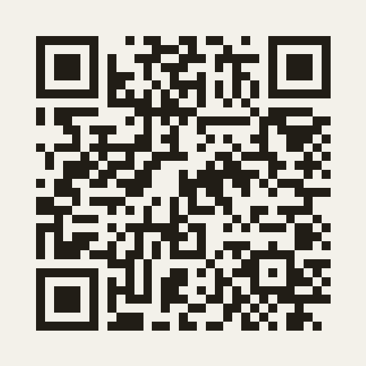 QR code encoding the on-chain bitcoin address